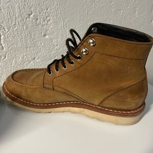 Thursday Men’s Brown Leather Boots made in small batches